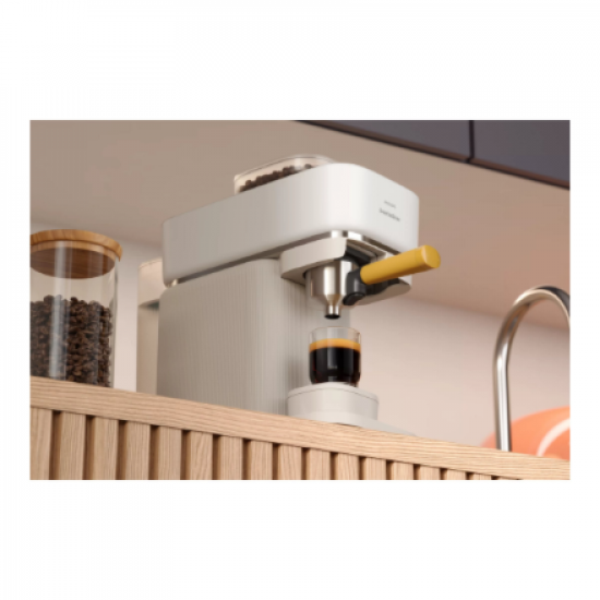 Philips Coffee maker | BAR300/03 Baristina | Pump pressure 16 bar | Semi-automatic | 122.8 W | White