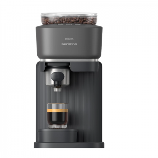 Philips Coffee maker | BAR300/60 Baristina | Pump pressure 16 bar | Semi-automatic | 122.8 W | Black
