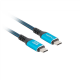 Lanberg USB-C M/M 4.0 CABLE 240W 8K 60HZ | CA-CMCM-45CU-0015-BK