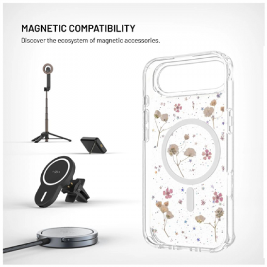 Fixed MagBloom | Back cover | Apple | iPhone Air | TPU | Blush Plum