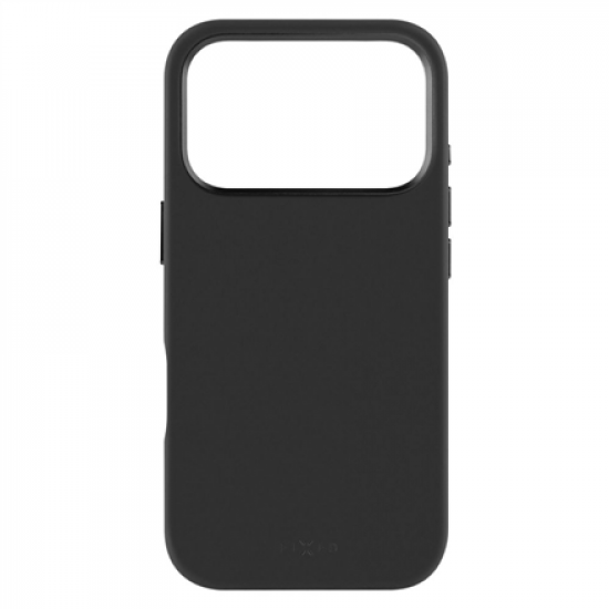 Fixed Back cover | Apple | iPhone 17 Pro | Liquid silicon | Black | MagFlow