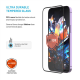 Fixed Screen protector | Apple | iPhone 17 Pro | Tempered glass | Black | Armor with Anti-dust applicator and AR layer