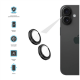 Fixed Camera glass | Apple | iPhone 17 | Glass | Black