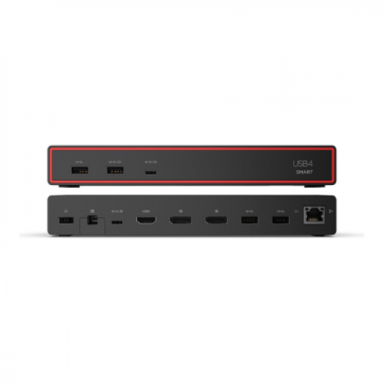 Lenovo ThinkPad USB4 Smart Dock 5500 (with 135W Adapter) | DisplayPorts quantity 2 | HDMI ports quantity 1 | 100 W