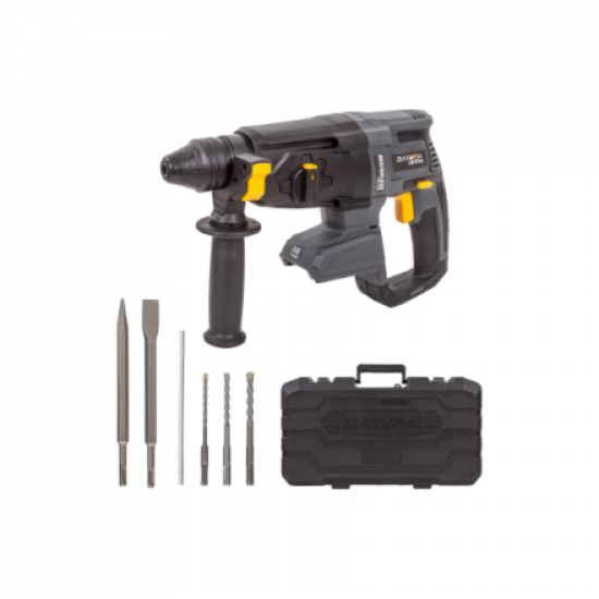 Batavia B.V. 18V Cordless Brushless Rotary Hammer SDS+, Without Battery and Charger in BMC