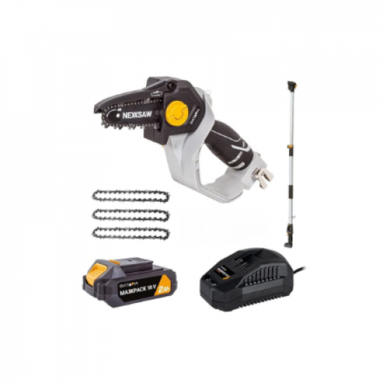 Batavia B.V. 18V Nexxsaw Cordless One-Hand Chainsaw 6'' V3 - Without Battery and Charger | Chainsaw