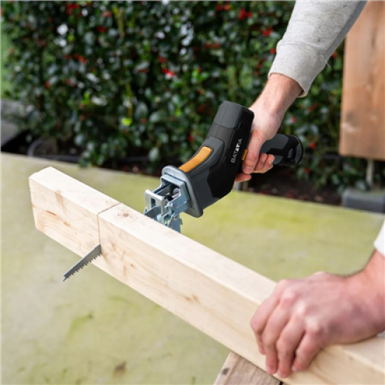 12V Cordless Reciprocating Saw - Fixxpack 2.0 Set (incl. 2.0Ah Battery & USB-C charging Cable)