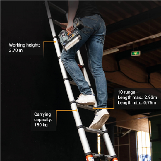 Batavia B.V. Giraffe AIR Telescopic Ladder 2.93 m