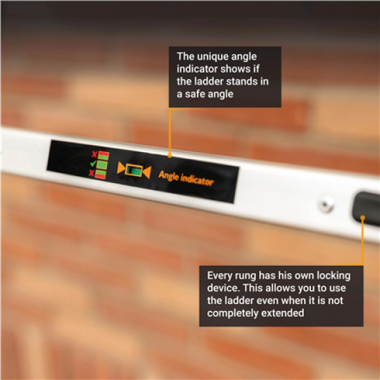Batavia B.V. Giraffe AIR Telescopic Ladder 2.93 m