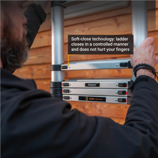 Batavia B.V. Giraffe PRO Telescopic Ladder 3.81 m