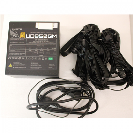 SALE OUT. Gigabyte PSU | GP-UD850GM | 850 W | USED, REFURBISHED, MISSING MANUALS