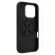 Fixed Back cover | Apple | iPhone 17 | Liquid silicon | Black | MagFlow