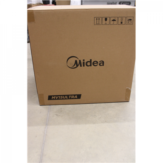 SALE OUT. Midea V15 Robot Vacuum Cleaner | SALE OUT. Midea Robot Vacuum Cleaner | V15 | Wet&Dry | 5200 mAh | Dust capacity 3 L | 16200 Pa | Black | USED, DIRTY, SCRATCHED