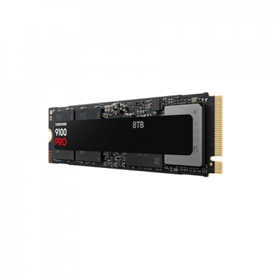 Samsung SSD | 9100 PRO | 8000 GB | Solid-state drive interface PCIe 5.0 x4, NVMe 2.0 | Read speed 14800 MB/s | Write speed 13400 MB/s