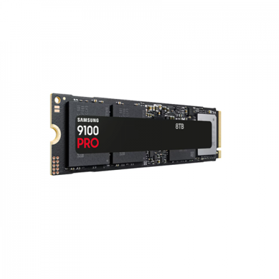 Samsung SSD | 9100 PRO | 8000 GB | Solid-state drive interface PCIe 5.0 x4, NVMe 2.0 | Read speed 14800 MB/s | Write speed 13400 MB/s