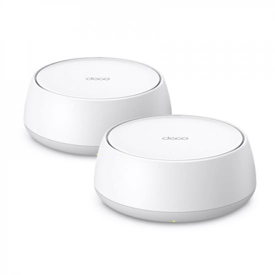 TP-LINK BE3600 Whole Home Mesh WiFi 7 System (2-pack) | Deco BE22 | 802.11ax | Ethernet LAN (RJ-45) ports 2 | Mesh Support Yes | MU-MiMO No | No mobile broadband