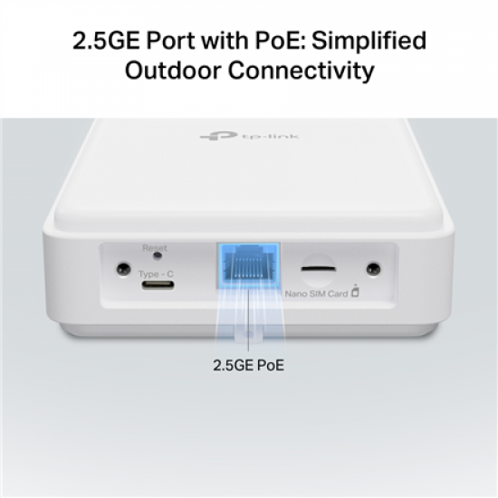 TP-LINK 5G Outdoor Router | NE200-Outdoor | Mesh Support No | MU-MiMO No | 5G