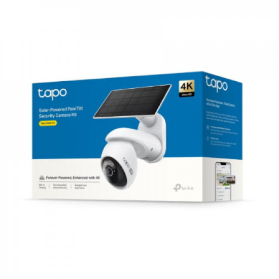 TP-Link Tapo C660 KIT Solar-Powered Pan/Tilt Security Camera Kit | TP-LINK