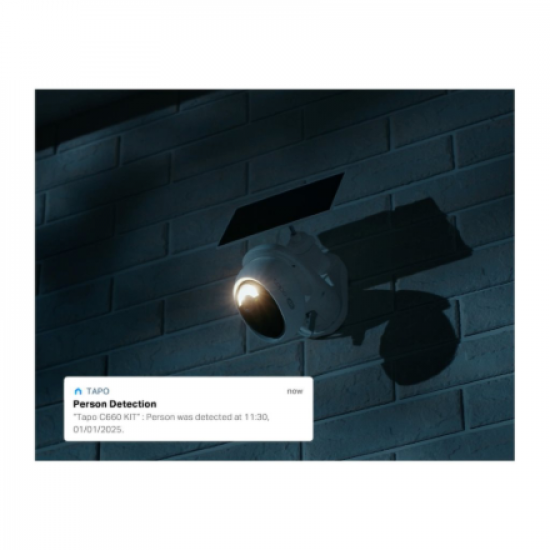 TP-Link Tapo C660 KIT Solar-Powered Pan/Tilt Security Camera Kit | TP-LINK