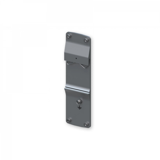 Teltonika Rear DIN Rail Panel, 115 x 32.2 x 5.8 mm, Aluminium | PR5MEC24