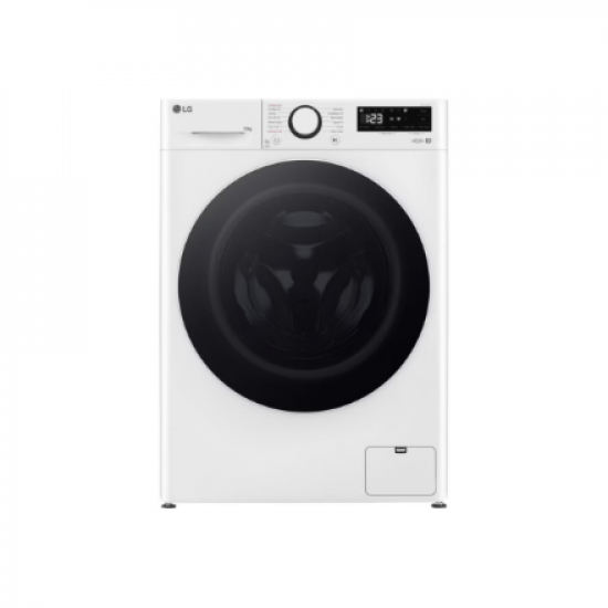 LG Washing machine | F4WR510S0W | Energy efficiency class A-10% | Front loading | Washing capacity 10 kg | 1400 RPM | Depth 57 cm | Width 60 cm | Display | LED | Steam function | Direct drive | White