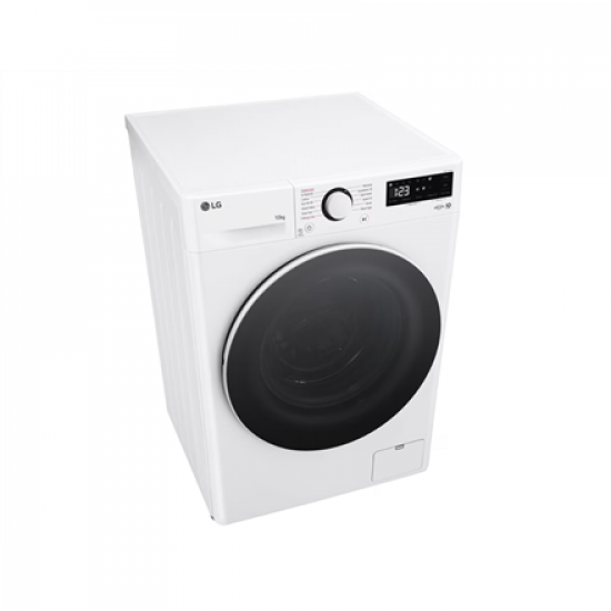 LG Washing machine | F4WR510S0W | Energy efficiency class A-10% | Front loading | Washing capacity 10 kg | 1400 RPM | Depth 57 cm | Width 60 cm | Display | LED | Steam function | Direct drive | White