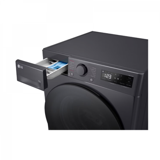 LG Washing machine | F4WR511S2M | Energy efficiency class A-10% | Front loading | Washing capacity 11 kg | 1400 RPM | Depth 57 cm | Width 60 cm | Display | LED | Steam function | Direct drive | White