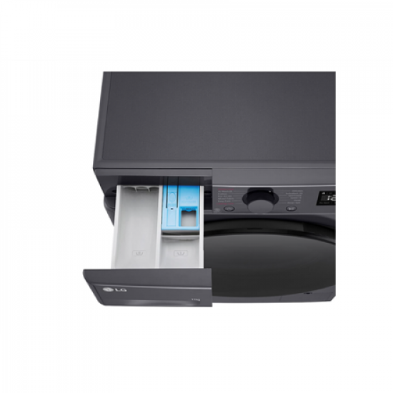 LG Washing machine | F4WR511S2M | Energy efficiency class A-10% | Front loading | Washing capacity 11 kg | 1400 RPM | Depth 57 cm | Width 60 cm | Display | LED | Steam function | Direct drive | White