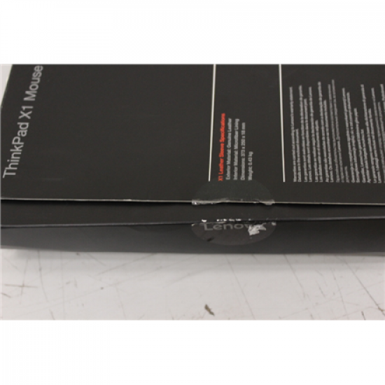 SALE OUT. Lenovo ThinkPad X1 Mouse and X1 Leather Sleeve Kit | Lenovo ThinkPad X1 Mouse and X1 Leather Sleeve Kit | Sleeve | Black | DEMO