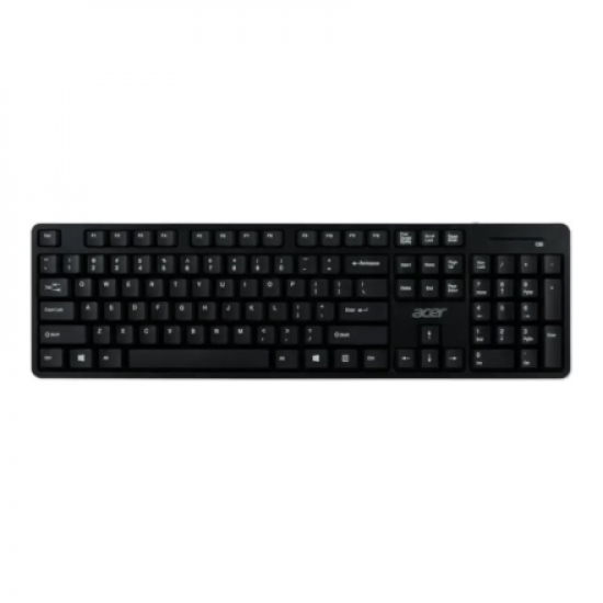Acer Keyboard and Mouse AAK410 (Retail Pack) | Keyboard and Mouse Set | Wireless | US | Black