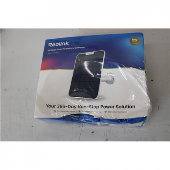 Reolink Solar Panel | SP2-W | White | IP65 | DAMAGED PACKAGING