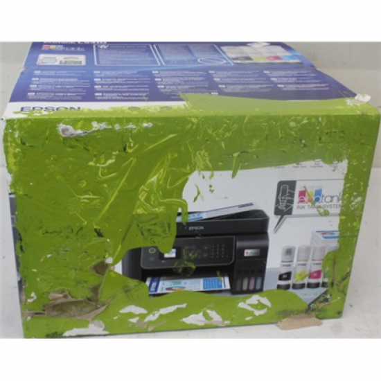 SALE OUT. Epson EcoTank L5310, 4-in-1, Print, Scan, Copy, Fax | Epson | Multifunctional printers | EcoTank L5310 | Inkjet | Colour | A4 | Wi-Fi | Black | DAMAGED PACKAGING AND CHARGER