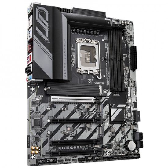 Gigabyte Z890 UD WIFI6E | Processor family Intel | Processor socket LGA1851 | DDR5 | Supported hard disk drive interfaces M.2, SATA | Number of SATA connectors 4
