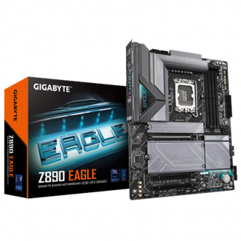 Gigabyte Z890 EAGLE | Processor family Intel | Processor socket LGA1851 | DDR5 | Supported hard disk drive interfaces M.2, SATA | Number of SATA connectors 4