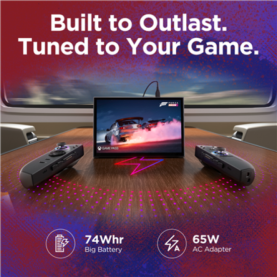 Lenovo Legion Go 8ASP2 (Power adapter not included) | Eclipse Black | 8.8 