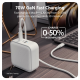 Hyper HyperJuice 70W USB-C GaN Travel Charger, White | HJ1003WHWWGL