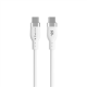 Hyper HyperJuice USB-C Silicone Charging Cable, 1.5 m, White | HJ4011WHGL