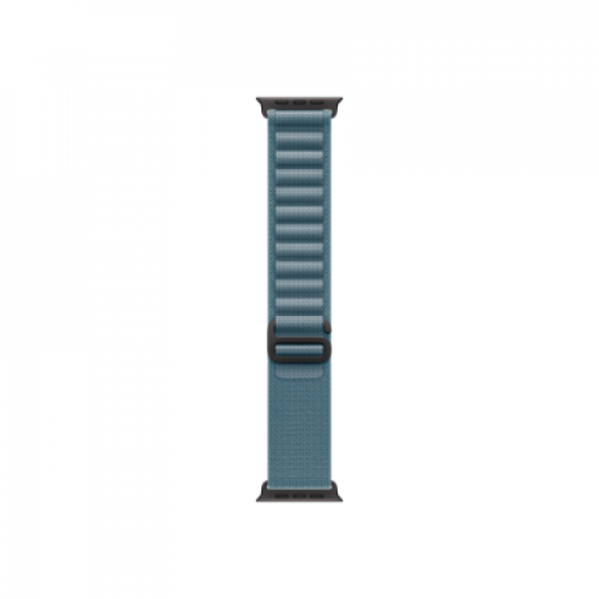 Apple | 49mm Light Blue Alpine Loop - Large - Black Titanium Finish