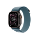 Apple | 49mm Light Blue Alpine Loop - Large - Black Titanium Finish