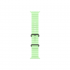 Apple | 49mm Neon Green Ocean Band - Black Titanium Finish