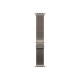 Apple | 49mm Natural Titanium Milanese Loop - Medium