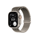 Apple | 49mm Natural Titanium Milanese Loop - Medium