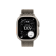 Apple | 49mm Natural Titanium Milanese Loop - Medium