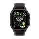 Apple Watch Ultra 3 GPS + Cellular 49mm Black Titanium Case with Black/Charcoal Trail Loop - M/L | Apple