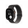 Apple Watch Ultra 3 GPS + Cellular 49mm Black Titanium Case with Black Titanium Milanese Loop - Medium | Apple