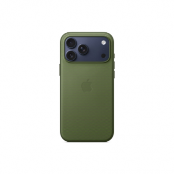 Apple Back cover | Apple | iPhone 17 Pro Max | Silicone | Green | TechWoven Case with MagSafe