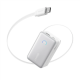 Anker Nano Power Bank 45W with Built-In Retractable USB-C Cable | A1638H21 | 10000 mAh | White