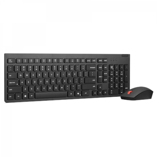 Lenovo Essential Wireless Combo Keyboard & Mouse Gen2 | Keyboard and Mouse Set | Wireless | Mouse included | Nordic | Black