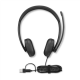 Lenovo Wired VoIP Headset 5000 (Teams) | Built-in microphone | USB Type-A, USB Type-C | Black