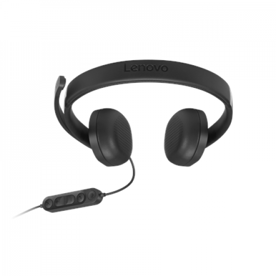 Lenovo Wired VoIP Headset 5000 (Teams) | Built-in microphone | USB Type-A, USB Type-C | Black